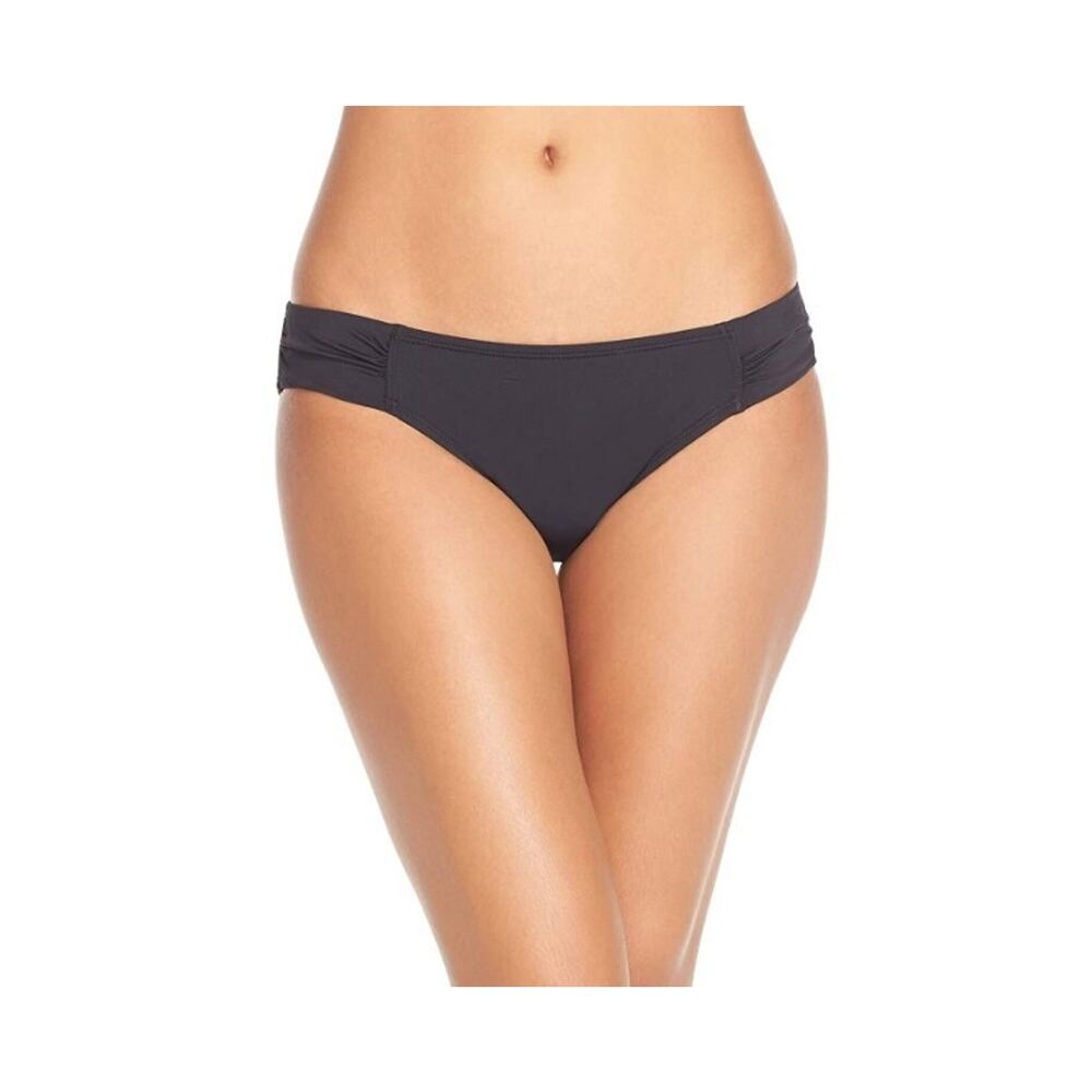 Tommy Bahama Pearl Side-Shirred Women's Swimwear Bottom Black Size S 10725